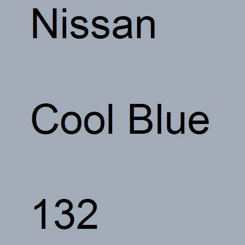 Nissan, Cool Blue, 132.